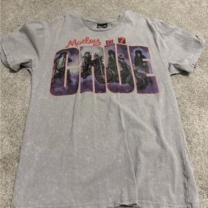 Motley Crue Gray Graphic Tee